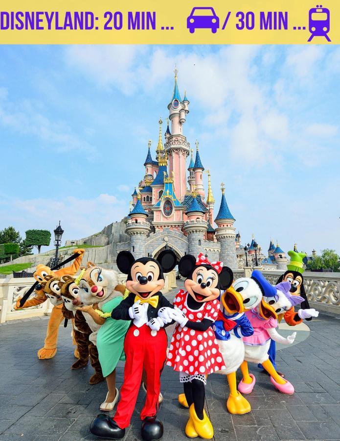 Qhome 1 - Studio Entre Paris Et Disney Вилье-сюр-Марн Экстерьер фото