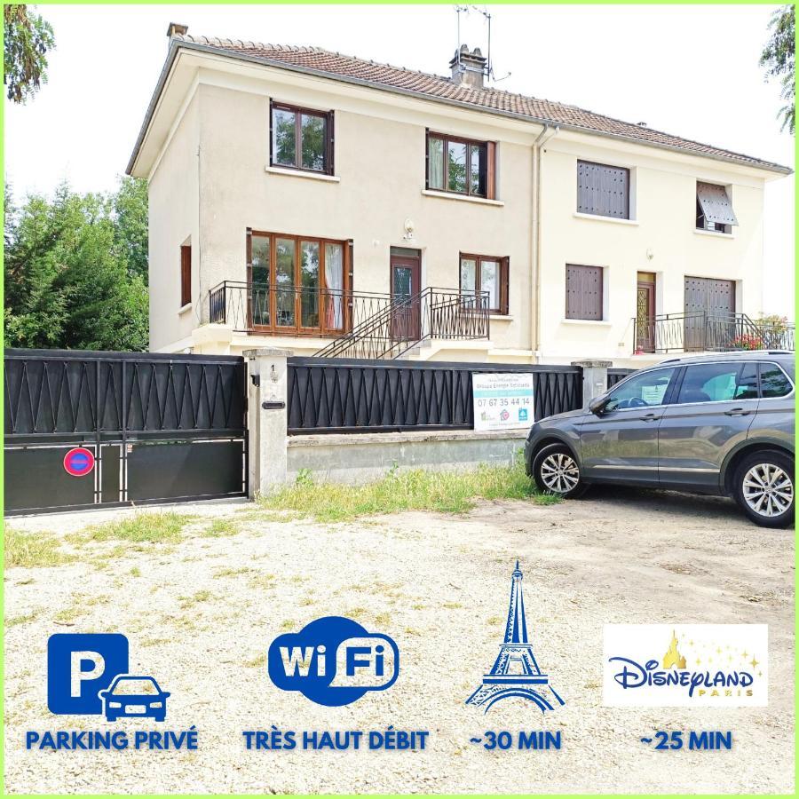 Qhome 1 - Studio Entre Paris Et Disney Вилье-сюр-Марн Экстерьер фото