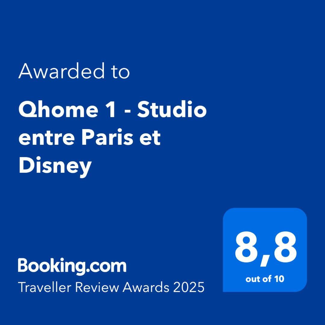 Qhome 1 - Studio Entre Paris Et Disney Вилье-сюр-Марн Экстерьер фото