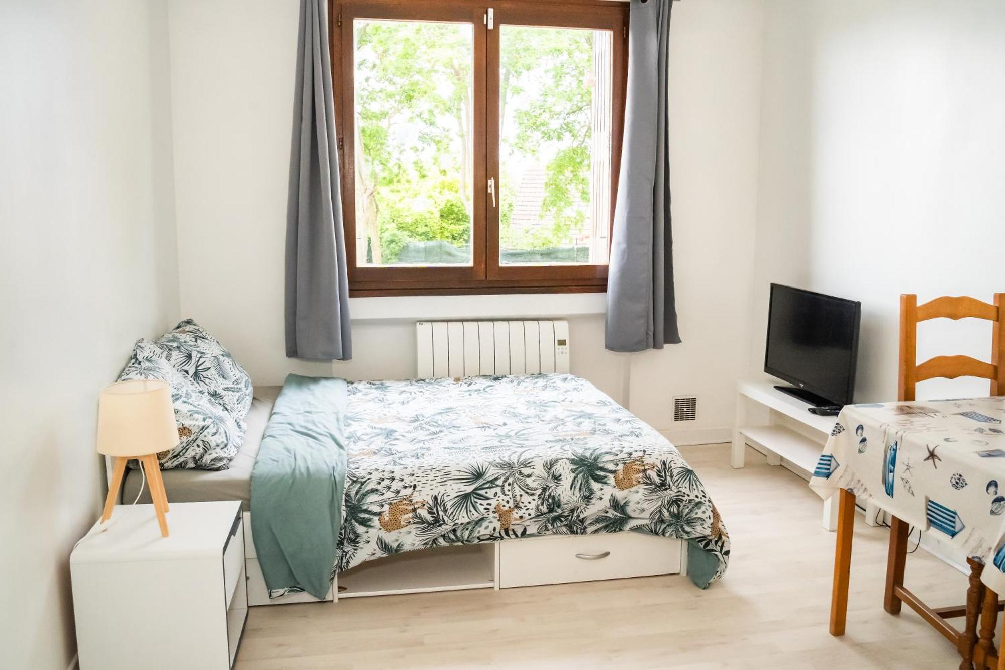 Qhome 1 - Studio Entre Paris Et Disney Вилье-сюр-Марн Экстерьер фото